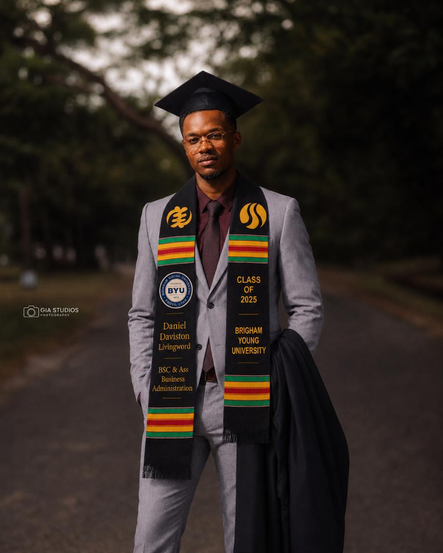 Daniel graduation portrait